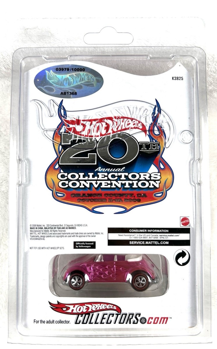 Hot Wheels Volkswagen Bug Convertible - 20th Annual Collectors