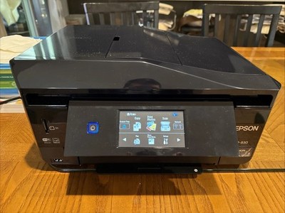 Epson XP-830 Wireless Color Photo Printer with Scanner, Copier & Fax
