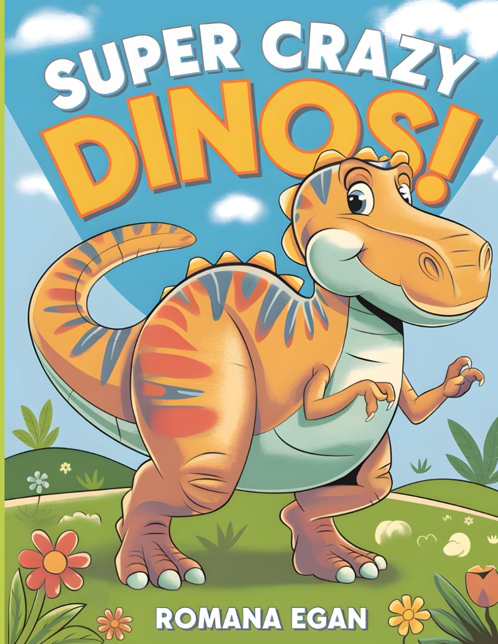 Super Crazy Dinos!: A Fun Dinosaur Coloring Book for Kids — Packed with Cute - Image 2