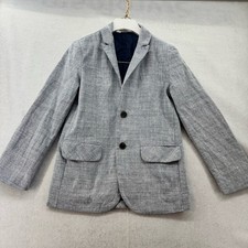EUC Car Jack Boys Blazer Sport Coat 100 Cotton Blue size 10