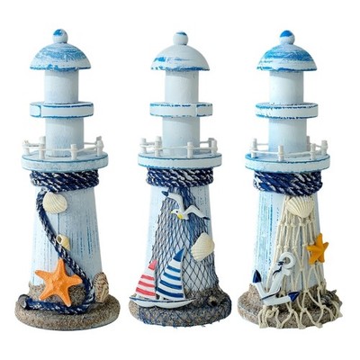 Lighthouse Decors Light Houses Figurine Beach Houses Coastal Decors Nauticals