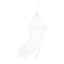 Macrame Wall Hanging Large White Evil Eye Dream Catcher Boho Decor For Bedroom