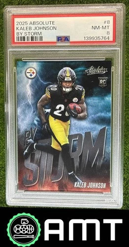 2025 Panini Absolute Kaleb Johnson Base (RAW)