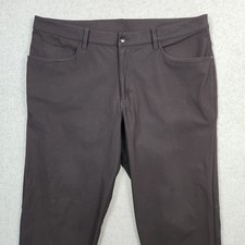 Lululemon Pants Mens 38x31 Gray Performance Casual Classic Fit ABC Warpstreme