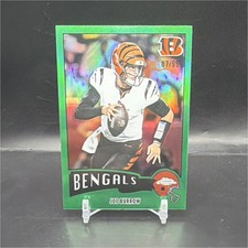 2025 Topps Chrome Joe Burrow 1975 Refractor Cincinnati Bengals Green /99