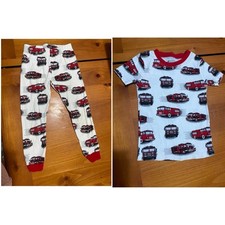 Member  s Mark Kids Fire Truck Pajama Set Size 4T