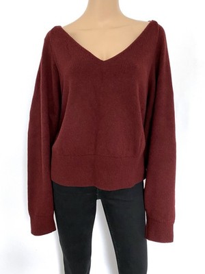 NWT! NEW! LAFAYETTE 148 Plus Size 3X Red 100% Cashmere Pullover Sweater Knit Top