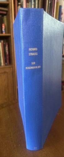 Der Rosenkavalier by Strauss Vocal Score English/ German HC VG++
