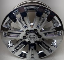2014 2015 Nissan Armada 2017 2018 Titan 20” OEM Chrome Clad Wheel Part #62703