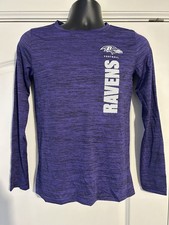 Nike Baltimore Ravens Youth Large Long Sleeve Shirt NWT