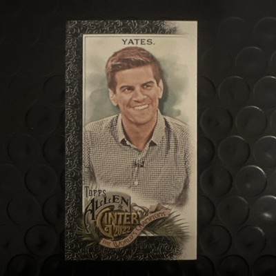 2022 Allen & Ginter FIELD YATES BLACK BORDER MINI CARD! ESPN!! NFL!