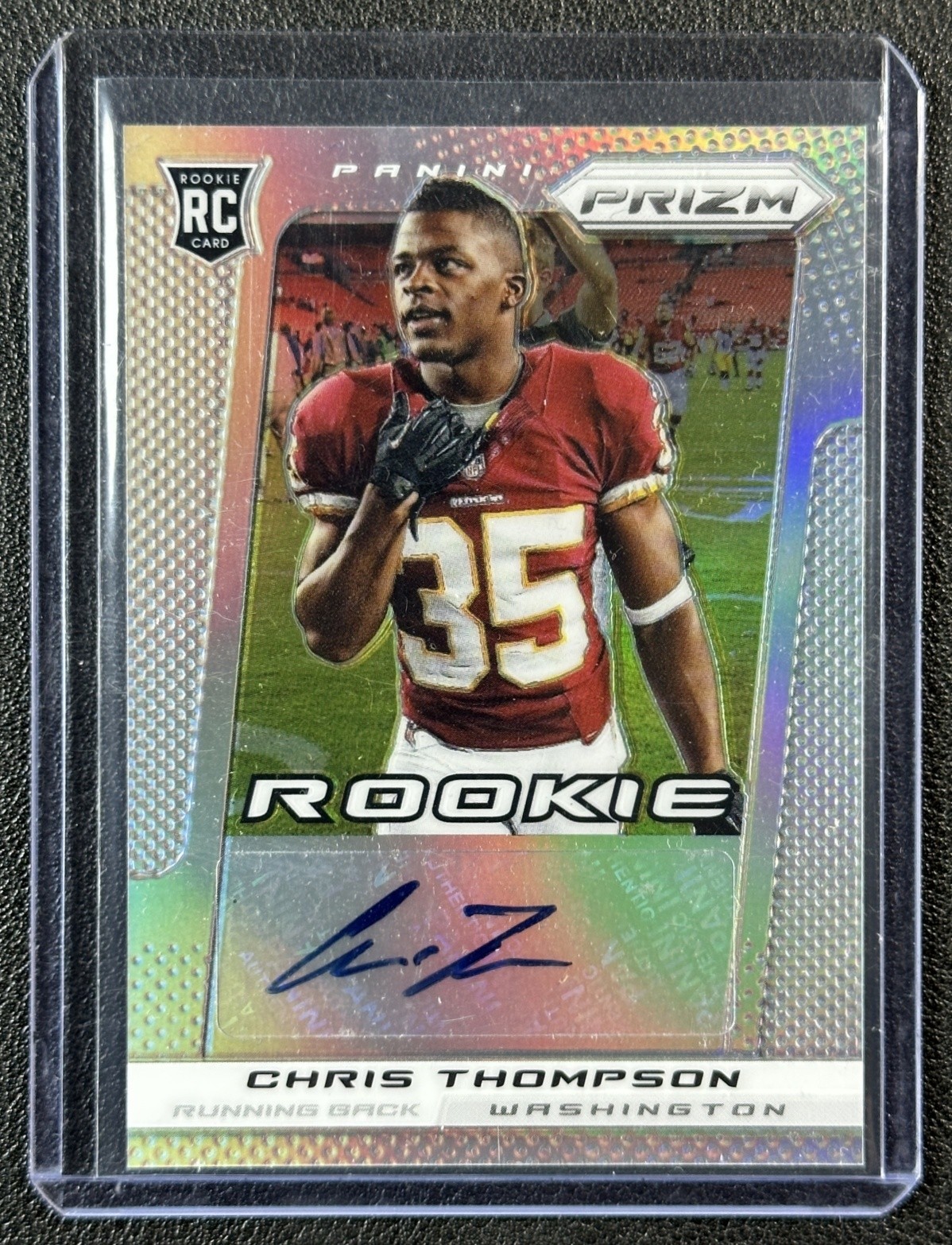 Chris Thompson Panini Prizm #303 Autograph