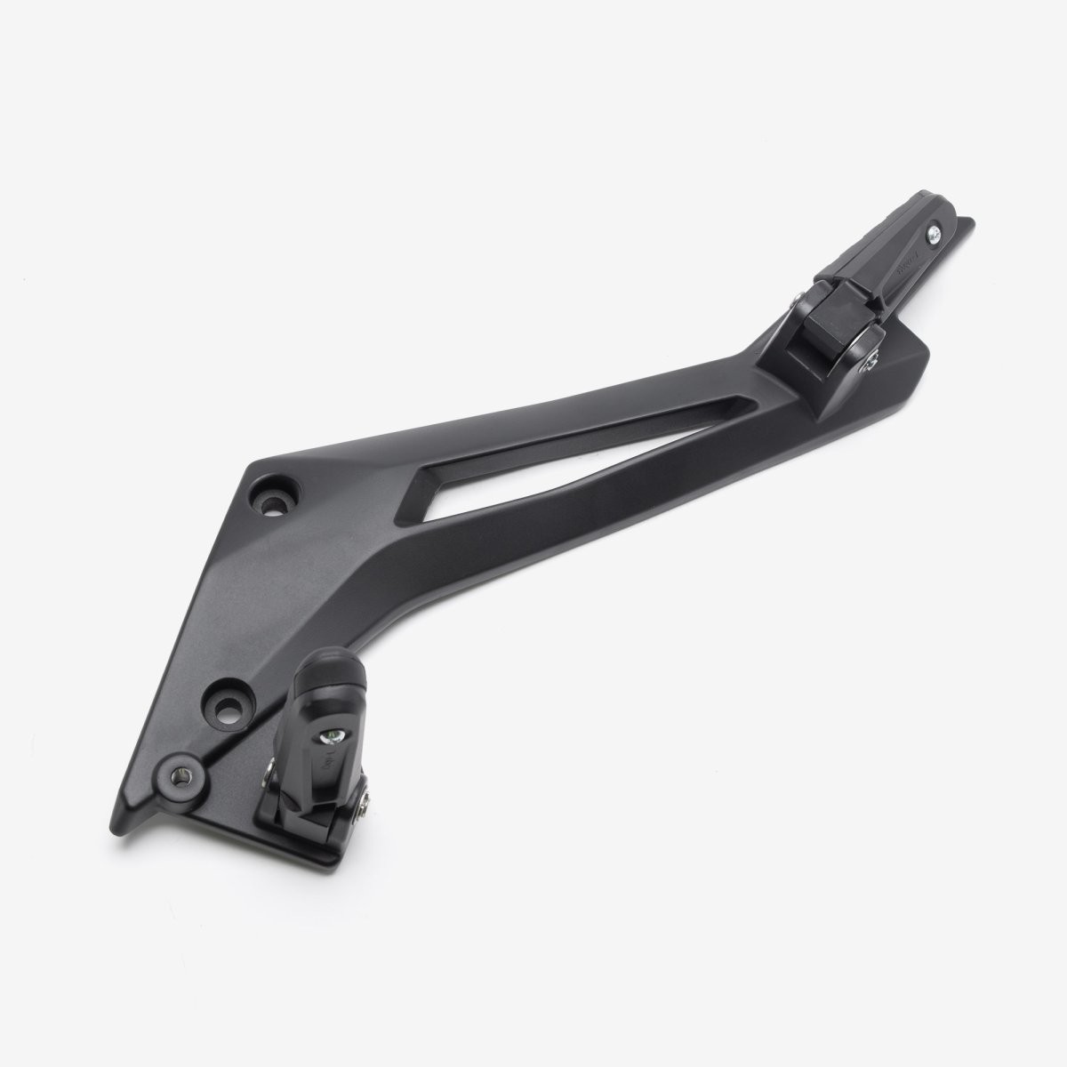 Left Footpeg Bracket for TR125-3-E5 Black Easy Installation Foot Peg Bracket