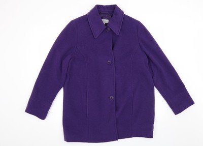 Marks and Spencer Damen lila Mantel Cape Größe 14