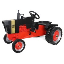 Ertl Case 1070 Agri King Black Knight Demonstrator Pedal Tractor 44394
