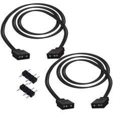 ARGB Extension Cable 5V 3 Pin Addressable RGB Connector Adapter Extension Cab...