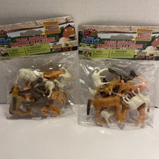 Lot of 2 Creatures of the World Imperial 10 Pieces Each Farm Animals 46093 NIP