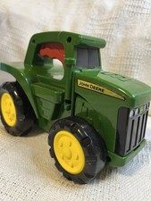 John Deere Flashlight Kids Roll N Go Toy Tractor with Sound by Learning Curve