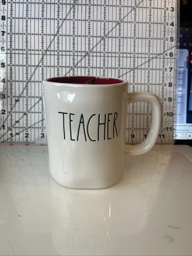 Rae Dunn TEACHER Artisan Collection Coffee Tea Mug Cup by Magenta