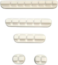 Cord Holder Cable Management Clips 5 Pack- Adhesive Wire Organizer for Desk