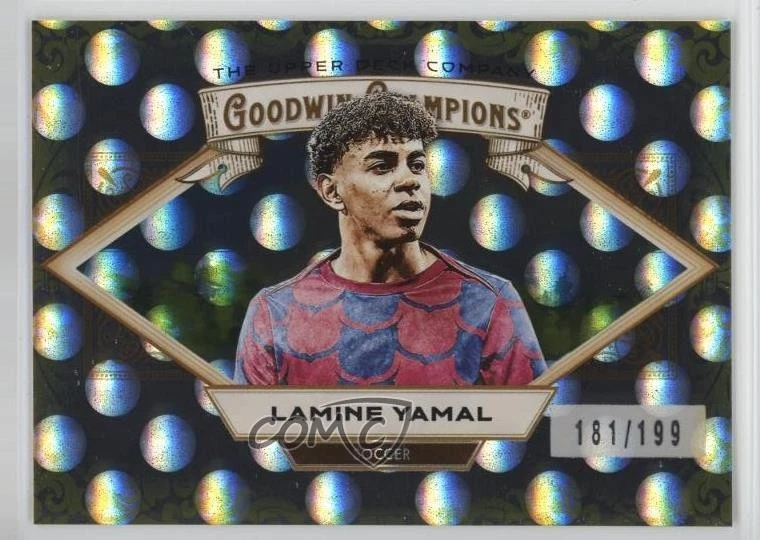 2025 Goodwin Champions Lamine Yamal Yellow Circles Horizontal /199