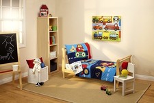 Everything Kids Under Construction 4 Piece Toddler Bedding Set