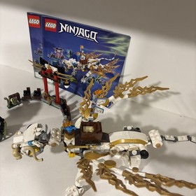 Lego 2015 Ninjago Master Wu Dragon 70734 Incomplete With Manuals  & No Minifigs