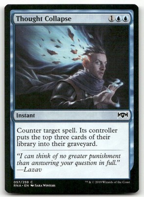 Thought Collapse Ravnica Allegiance MTG NM