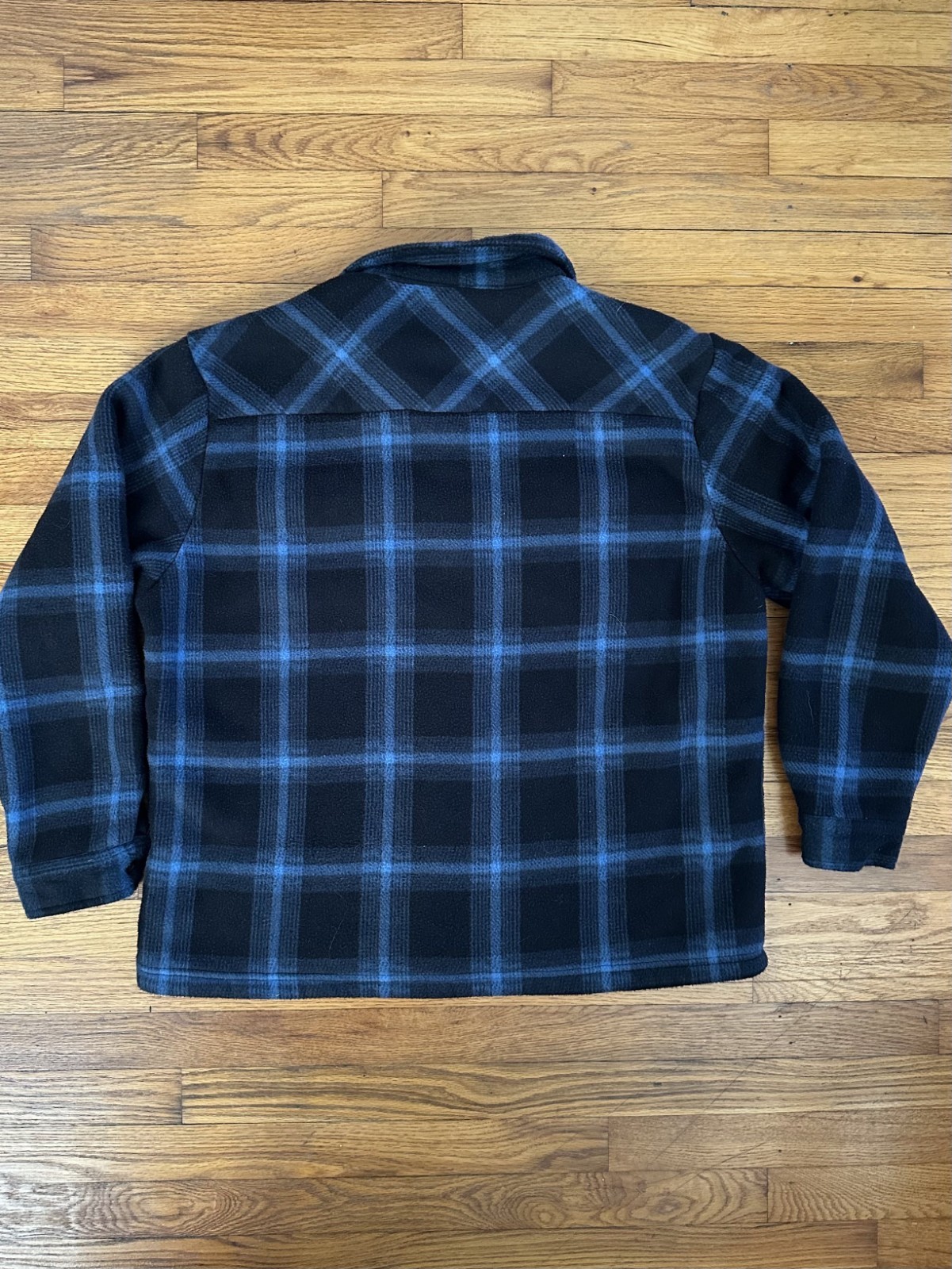 Men's Shearling Fleece Lined Plaid Button Up Shirt Jacket Cold Weather Flannel thumbnail 8