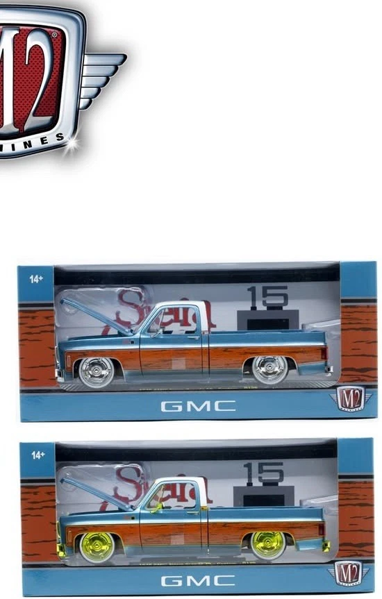 M2 MACHINES CHASE 1976 GMC SIERRA GRANDE 15 CUSTOM SQUAREBODY 1:24 1/750 - Image 4 of 4