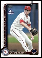 2025 Topps Pro Debut #PD-14 Alex Clemmey Fredericksburg Nationals NM+