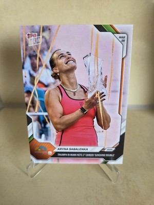 Topps NOW Aryna Sabalenka #13 Miami 2026