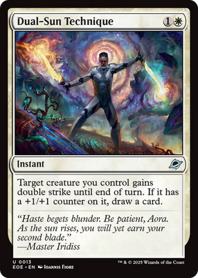 x4 Dual-Sun Technique EOE Edge of Eternities MTG 13 M/NM 4x