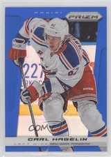 2013-14 Panini Prizm Wal-Mart Blue Prizm Carl Hagelin #65 0sc3