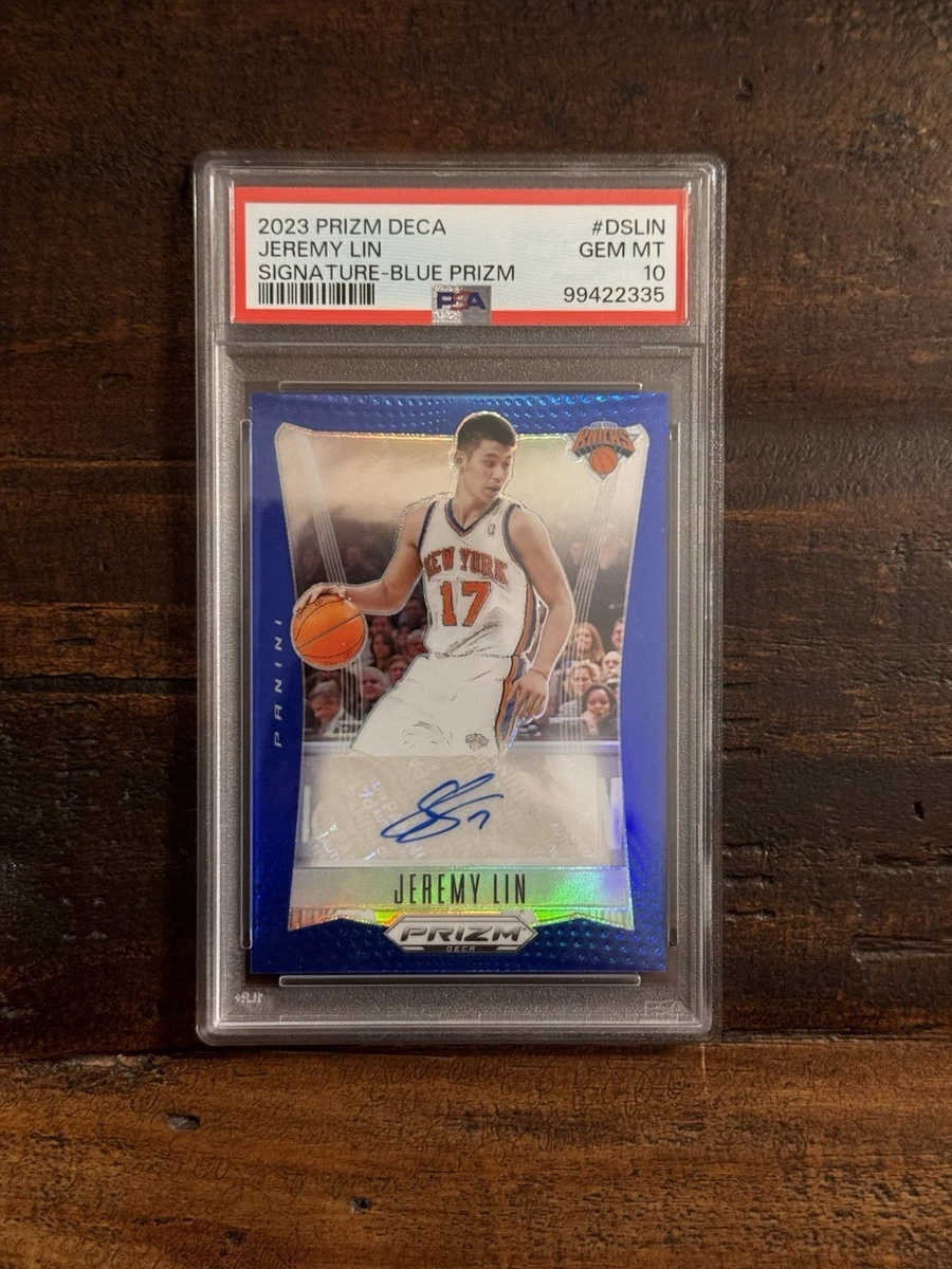 Jeremy Lin New York Knicks Basketball Autographed Sports Trading