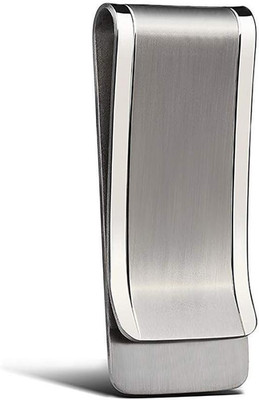 Solid Titanium Money Clip Wallet Credit Card Holder for Men Women Christmas Gift