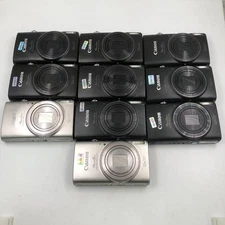 Canon Powershot ELPH 360 HS Digital Camera 20.2MP Silver/ Black 12x Optical Zoom