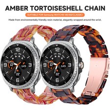 Resin Band for Samsung Galaxy Watch8 /Classic 40/44mm Transparent Strap Bracelet