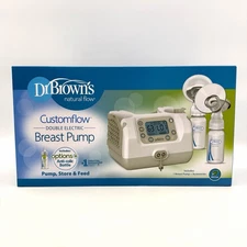 Dr. Brown’s Customflow Double Electric Breast Pump (BF100) (Brand New & Sealed)