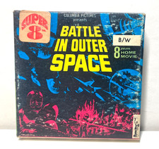 BATTLE IN OUTER SPACE SUPER 8 Columbia Pictures Home Movie No. HF66 B W 8mm