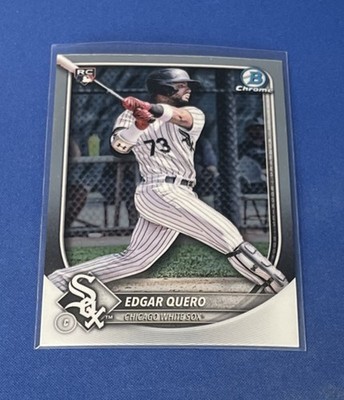 2025 Bowman Chrome #88 Edgar Quero RC Chicago White Sox