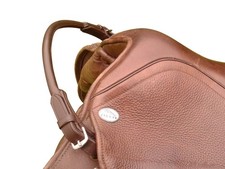 Leather Grab Strap for English Saddle - Safety Handle for Horse Riding Balanc...