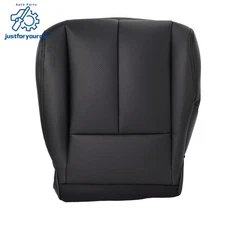 For 2015-2023 Nissan Murano Driver Bottom Perforated Leather Seat Cover Black