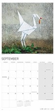 Banksy 2018 Wall Calendar (Square)