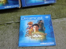 Shenmue Sega Dreamcast FULL SET BOXED Complete with Manuals