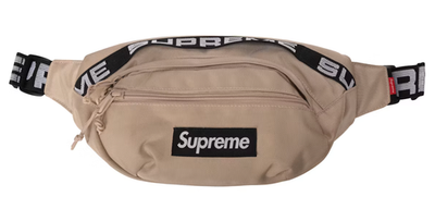 Supreme Cordura Waist Bag Fanny Pack SS18 Tan NEW | eBay