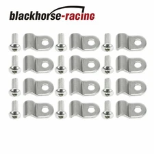 24pc 3/16" Stainless Steel Brake Line Clamp & Screw Street Rod Custom Dune Buggy