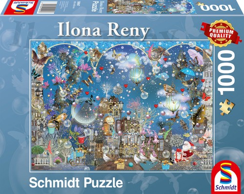 ILONA RENY - BLAUER NACHTHIMMEL - Schmidt Puzzle 59947 - 1000 Teile Pcs. - 第 1/2 張圖片