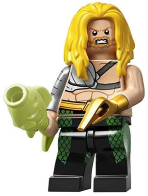 LEGO DC Super Heroes Series Aquaman Minifigure From Set