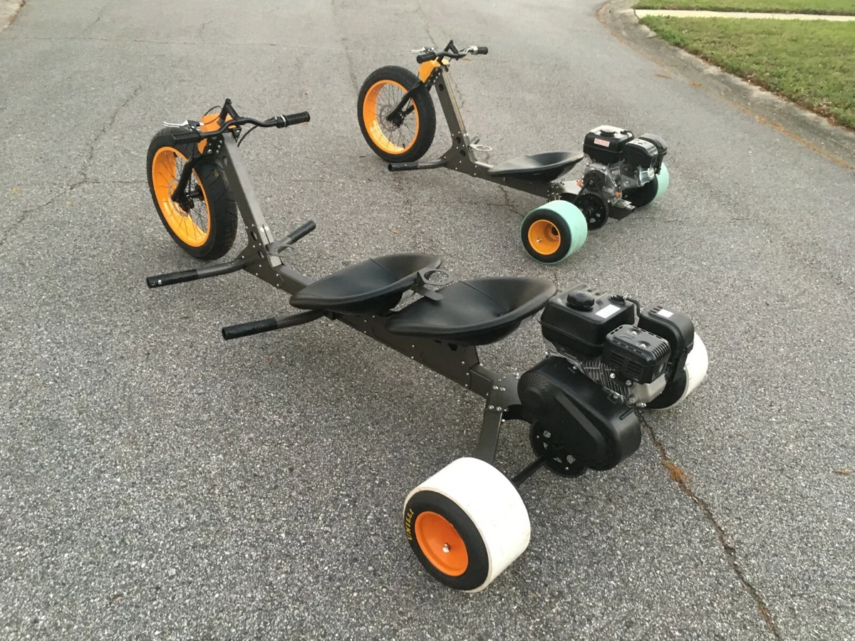 BaumBuilds BDT Bolt Together Single 2 Seat Drift Trike Twin Pack Plans only